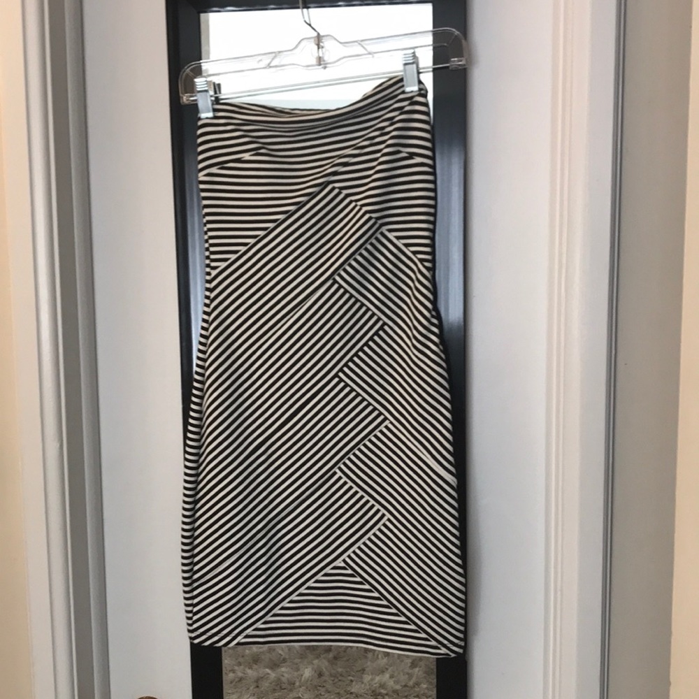Strapless cocktail dress